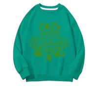 BOTCAM Girls and Boys Round Neck Sweatshirts Spring and Autumn St Day Middle and Large Children's Sweatshirts Retro Personality 2D Printing Children's Casual Sweatshirt Pullover Damen unter 10, AG