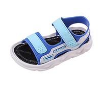 BOTCAM Página de inicio Zapatillas para niños Niños Dibujos animados suela suave en verano sandalias cómodas para niños Sandalias para niños Jack, Z3 azul., 32 EU
