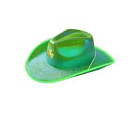 BOTCAM Sombrero de pescador, cigarrillo irlandés para mujer, 4 días de edad, sombrero de ala ancha, sombrero verde, luces de contención, puede ser ligero, ha besado a un ángel, E, Talla única