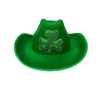 BOTCAM Sombrero de pescador para niña 55 irlandés para mujer irlandesa 4 St Day Hat Wide Brim Hats Green Hat Wander Top Mujer, verde, Talla única