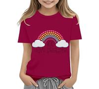 BOTCAM Toddler Boy Girl Summer Clothes First Day of School Shirt In My Pre School Shirt Toddler Kindergarten Shirts Wolle Weste Damen, Vino, 2-3 años