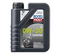Bote 1l de aceite liqui moly hc sintetico scooter vespa 0w-30 para moto