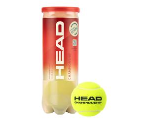 Bote 3 Bolas De Tenis Head Championship