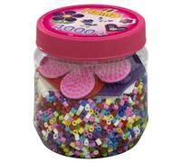 Bote 4000 beads y 3 placas pegboards pequeñas