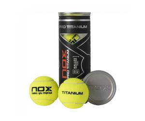 Bote De 3 Bolas Nox Pro Titanium