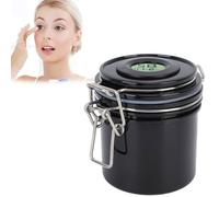 Bote de Almacenamiento para Pegamento de Extensiones de Pestañas 250ml con y Termómetro Higrómetro - Recipiente Profesional para Estudios de Pestañas