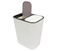 Bote De Basura Cocina Bote De Basura De Cocina Contenedores De Basura Cubo De Basura Rectangular Bote De Basura Decorativo Papelera Doble Pequeña Oficina Caja De Almacenaje