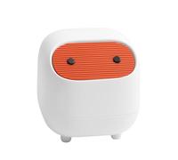 Bote de Basura dè Escritorio - Mini d́e pañuelos para el hogar con botón Bloqueado por Color dë Doble Capa, cesto ďe Bàsura | Pequeño contenedor dė başura pàra encimera, tocador d́e oficina moder