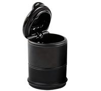 Bote de Basura para Automóvil para Audi Q5 55 TFSI e 2019-2020(with Net Bag on The Right), Portátil con Tapa Cenicero Coche Caja Almacenamiento Cubo Basura Interior Coche