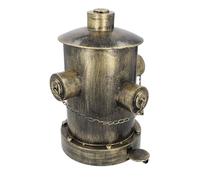 Bote de Basura para Boca de Incendios, Estilo Europeo único de Arte del Hierro, Adorno Decorativo Retro, Bronce Antiguo, Hogar, Restaurante, Elaborado con Hierro de Alta