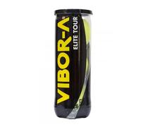 Tubos de 3 pelotas de pádel Vibora Elite Tour TU