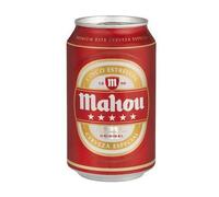 Bote de camuflaje / Lata de ocultación imitación cerveza (Mahou)