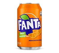 Bote de camuflaje / Lata de ocultación imitación refresco (Fanta Naranja)