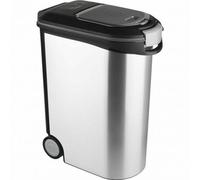 Bote de comida para mascotas Curver Plateado 20Kg