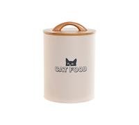 Bote de comida para mascotas Home ESPRIT Beige Natural 2,5 L