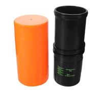 Bote de Presión para Balones de Tenis 14 Psi, 3 Bolas | Plástico Naranja, Sellado Hermético y Válvula Precisa, para Entrenamiento y Mantenimiento Marcha