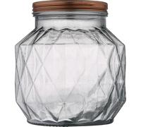 Bote de Vidrio 2,2 L - Recipiente de Almacenaje para Cocina con Tapa, Ideal para Pasta, Cereales y Alimentos Secos