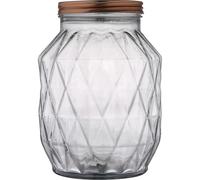 Bote de Vidrio 2,9 L - Recipiente de Almacenaje para Cocina con Tapa, Ideal para Pasta, Cereales y Alimentos Secos