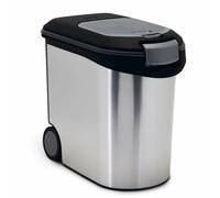 Bote Metálico de Comida para Perros Curver Plateado Polipropileno 35 L 12 kg