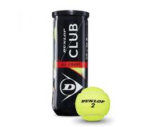 Pelotas de Tenis D TB CLUB AC 3 PET Dunlop 601334 3 Piezas (Caucho)