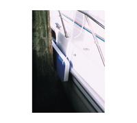 Bote Y Motor Talamex Flachfender 1 Azul/Blanco 412 X 212 X 46 Mm