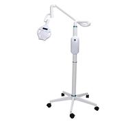 BOTEGRA Luz de Blanqueamiento Dental, Brillo de 8 Chips de Luz LED Máquina de Luz de Blanqueamiento de Dientes Ruedas Deslizantes Tubo de Cuello de Cisne para Uso Doméstico(#1)