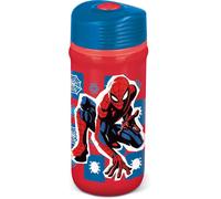 Botella 390 Ml Con Cierre Antigoteo En Plástico Para Niños Spiderman MARVE