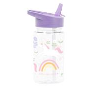 A Little Lovely Company Transparante Drinkfles met uniek design, 450 ml Geschi