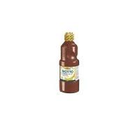 botella 500ml tempera lavable marron giotto f535328