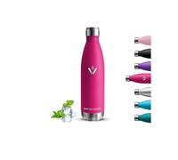 Botella Agua Acero Inoxidable- 750ml- Botella Termica, sin BPA, Botella Agua Gimnasio, A Prueba de Fugas, Cantimplora Acero Inoxidable, Mantiene 24H Frio/12H Calor, Botellas para Cámping, Senderismo