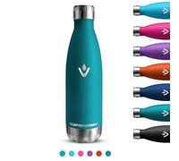 Botella Agua Acero Inoxidable, 750ml Botella Termica, sin BPA, Botella Reutilizable, A Prueba de Fugas, Doble Aislamiento al Vacío, Cantimplora para Escuela, Gym, Oficina, Outdoor