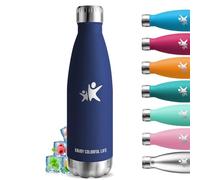 Botella Agua Acero Inoxidable- 750ml- Botella Termica, sin BPA, Cantimplora Acero Inoxidable, A Prueba de Fugas, Aluminio, Aislamiento al Vacío, para Escuela, Cafetería, Oficina, Yoga