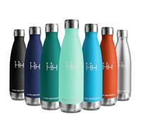 Botella Agua Acero Inoxidable 750ml, Botella Termica sin BPA, Termo Agua a Prueba de Fugas, Garrafa Termica Reutilizable, Cantimplora Termica para Niños, Escuela, Oficina, Gimnasio, Deporte, Viajes