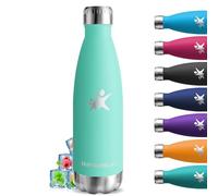 Botella Agua Acero Inoxidable, 750ml Botella Termica, sin BPA, Termo Cafe, A Prueba de Fugas, Botella Metal, Mantiene 24H Frio/12H Calor, Cantimplora, Aislamiento al Vacío, para Agua, Café, Té, Verde