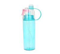 Botella Agua Botella de agua portátil Botellas de agua deportivas Botella de spray de nebulización Botella de agua de spray Botella de agua con tapa Taza de enfriamiento Botella De Agua Deportiva ( Co
