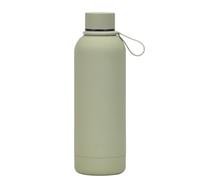 Botella Agua Cantimplora Termo De Boca Pequeña Acero Inoxidable, Taza Portátil Con Mango, Botella Agua For Deportes Al Aire Libre Escuela Reutilizable(Grün)