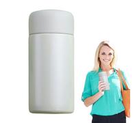 Botella aislada - Small Flask | Taza de hidratación de 150 ml | Taza de viaje | Botella aislada al vacío con colador de té | Portable Leak-Proof Mugs Women Girls Use For Cycling, Gym, Camping, School