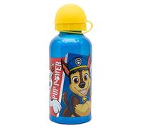 Botella de aluminio para niños - cantimplora infantil - botella de agua reutilizable de 400 ml de La Patrulla Canina