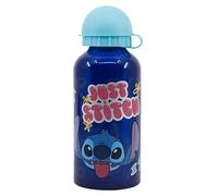 BOTELLA ALUMINIO PEQUEÑA 400 ML STITCH PALMS