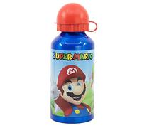 BOTELLA ALUMINIO PEQUEÑA 400 ML SUPER MARIO