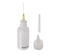Botella aplicadora con punta de precisión - Botella exprimida para engrasador de aguja, dispensador de herramientas de Quilling | Botella de líquido portátil hermética para soldadura artesanal con