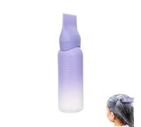 Botella Aplicadora De Para El Cabello,Aplicador De De Botella De Champú,Contenedor De Peine De Cuero Cabelludo De La Raíz Portátil Mejora, Botellas De Tintura Para El Cabello