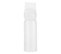 Botella aplicadora de peine de raíz,Aplicador de botella de raíz | Aplicador de peine para tinte para el cabello,Con botella de para tinte para el cabello a escala para teñir corto