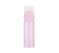 Botella aplicadora de peine de raíz para teñir el cabello, herramientas de permanente, peine de raíz, dispensador de teñido de tinte