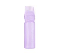 Botella aplicadora de peine de raíz para teñir el cabello, herramientas de permanente, peine de raíz, dispensador de teñido de tinte