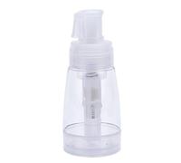 Botella atomizadora de polvo de maquillaje, pulverizador de viaje, botella de talco, dispensador de loción, botellas recargables giratorias, portátil, transparente para viajar con tarro
