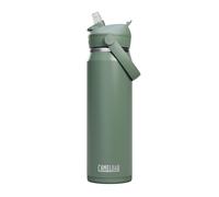 Camelbak Thrive Flip Straw VSS 25oz Botella De Acero Inoxidable Con Aislamiento Al Vacío, Mantiene Bebida Helada, Hidratación Todo El Día, Gira Y Bebe, Color: Moos, Talla: 740 ml