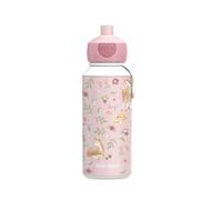 Botella Campus Pop-Up 400 ml Fairy Garden - Antigoteo y Fácil de Usar para Niños Little Dutch