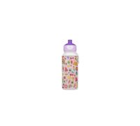 Botella Campus Pop-Up 400 ml Food Fest - Antigoteo y Fácil de Usar para Niños Mepal