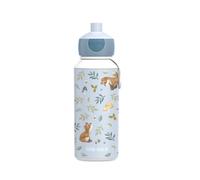 Botella Campus Pop-Up 400 ml Forest Friends - Antigoteo, Segura y Fácil para Niños Little Dutch